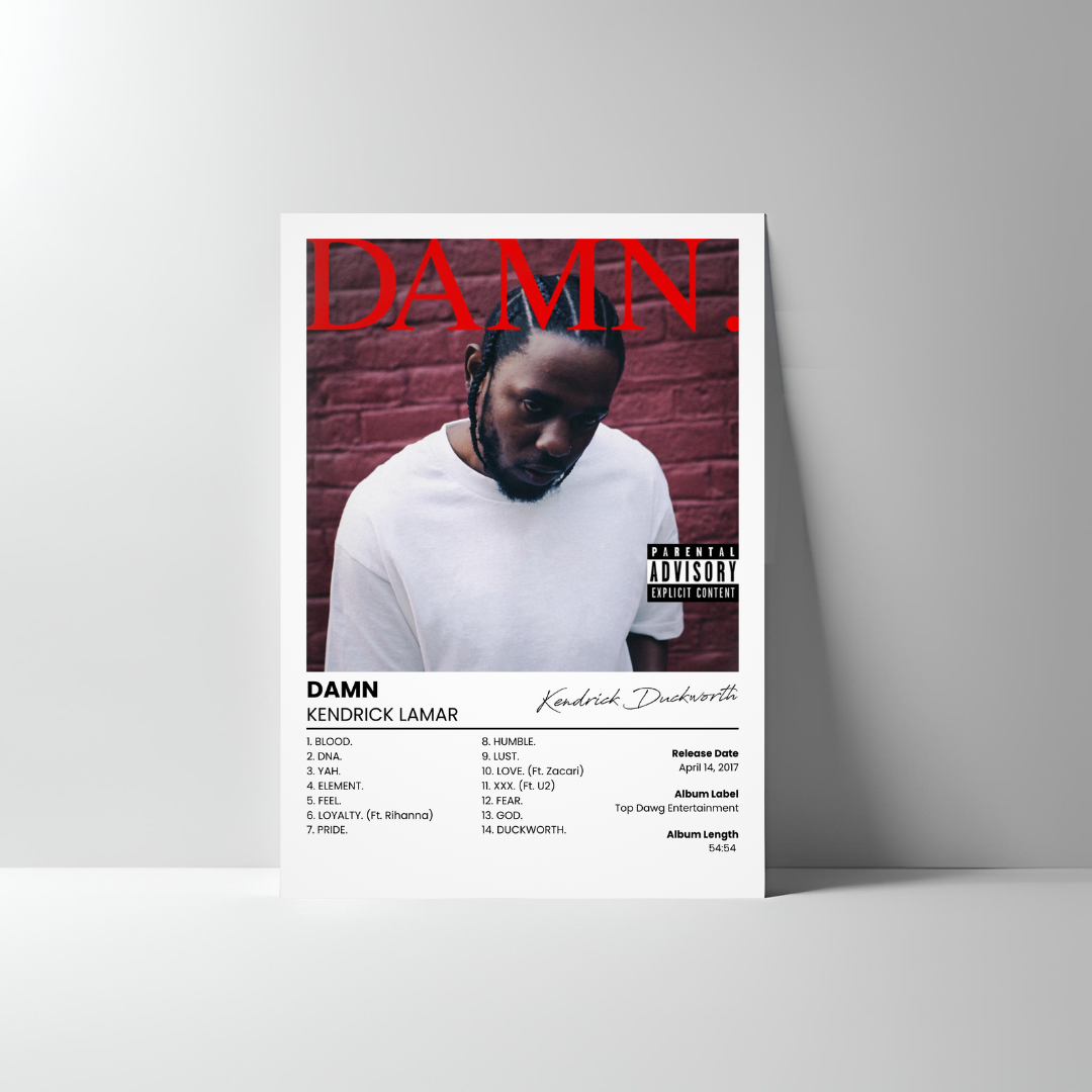 KENDRICK LAMAR POSTER