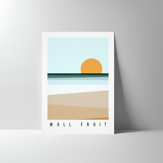 ABSTRACT SUNSET  POSTER