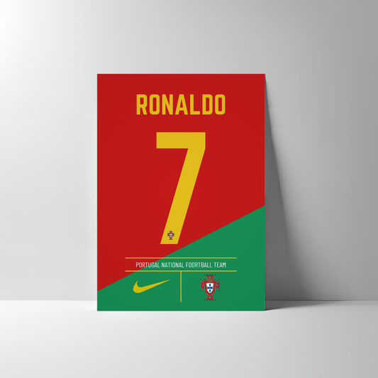 RONALDO SHIRT POSTER