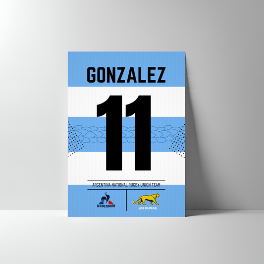 ARGENTINA SHIRT POSTER