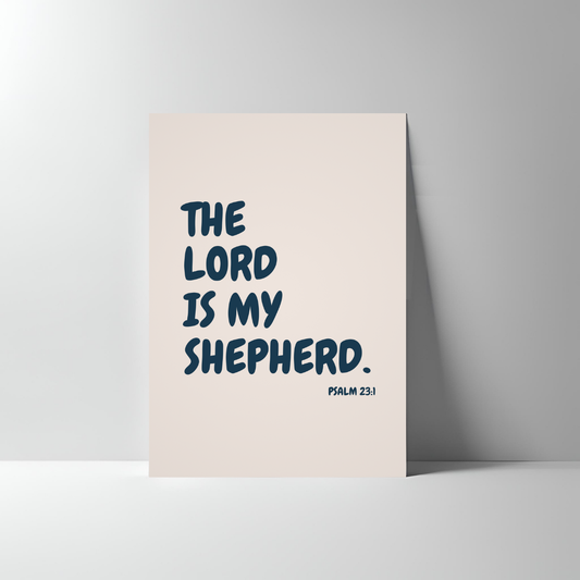 SIMPLE BIBLE VERSE POSTER