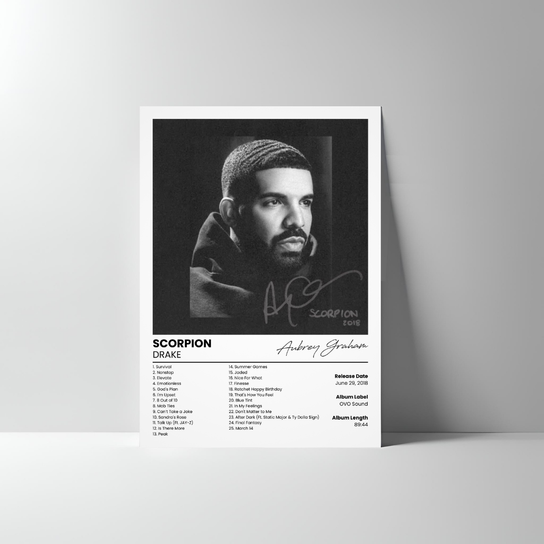 DRAKE POSTER