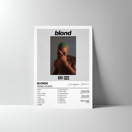 FRANK OCEAN POSTER