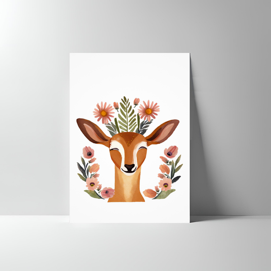 DEER POSTER