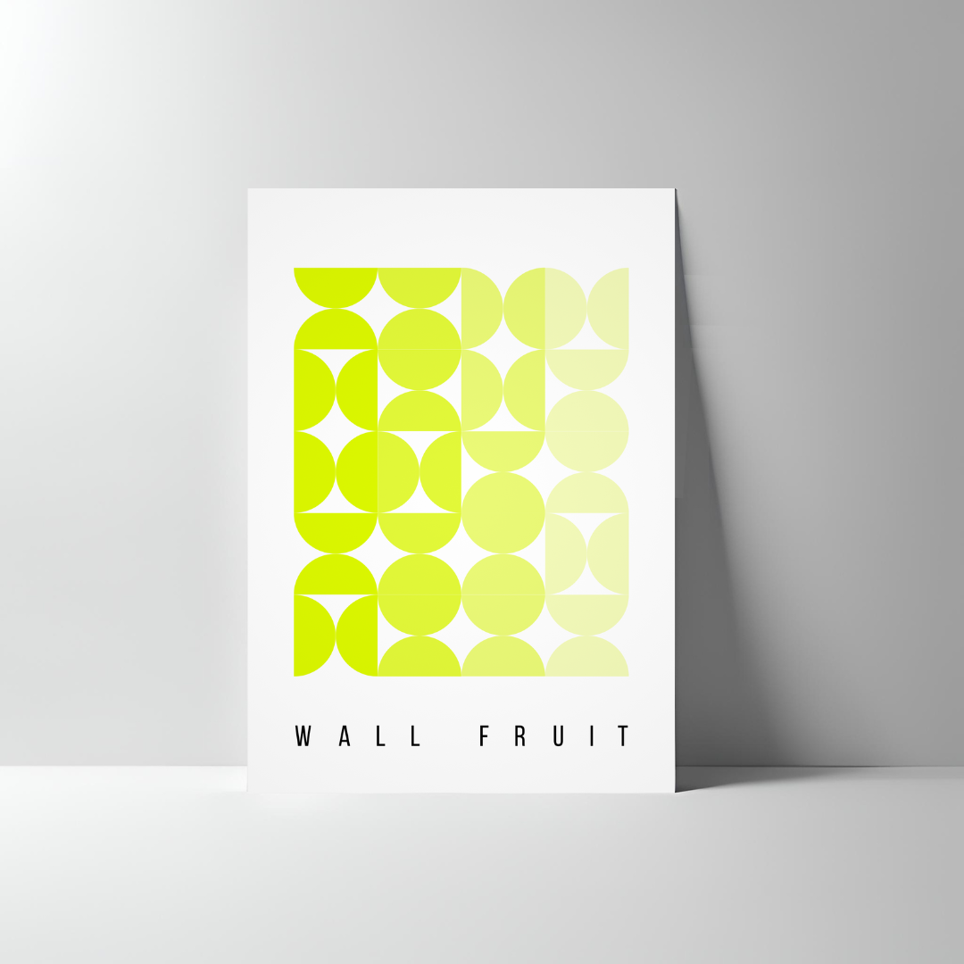 HALF-CIRCLE ABSTRACT POSTER