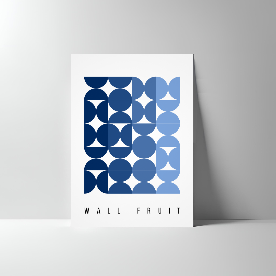 HALF-CIRCLE ABSTRACT POSTER