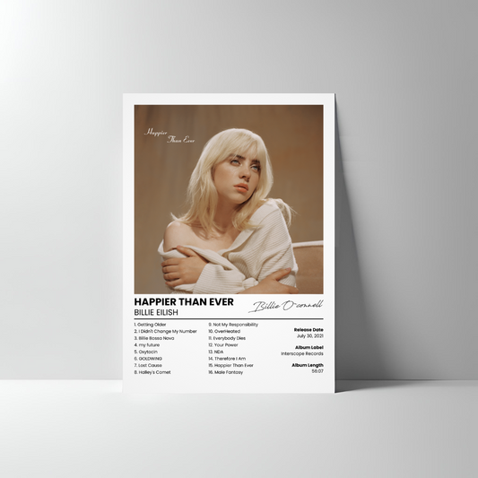 BILLIE EILISH POSTER